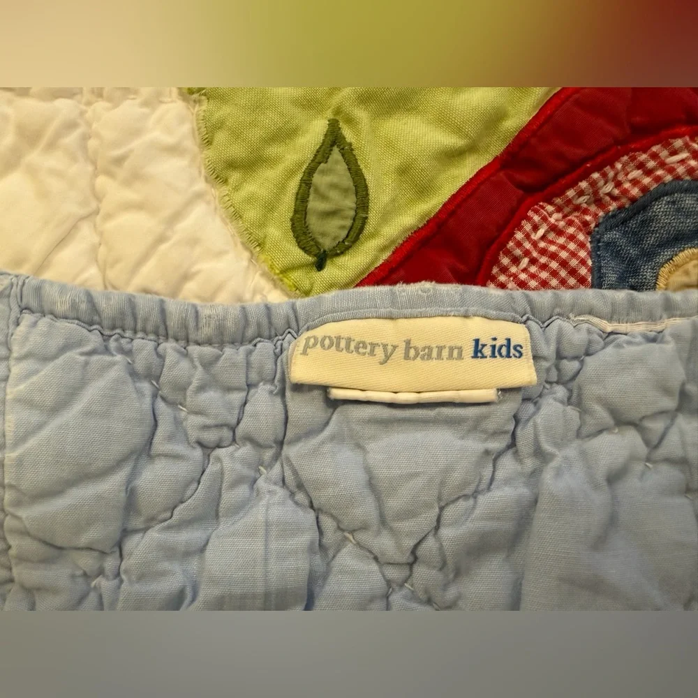 Pottery Barn Kids Twin Size Quilt & Sham - Picture 3 of 7